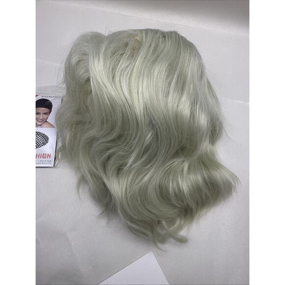 Men's Clown Wig Short Afro Wig Cosplay Bald Halloween Party Costume New *READ... - Picture 11 of 16